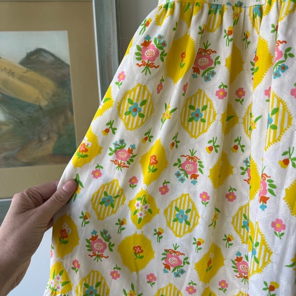 🌼 Handmade Vintage Maxi Dress 🌸 Sz Small - Picture 2 of 10